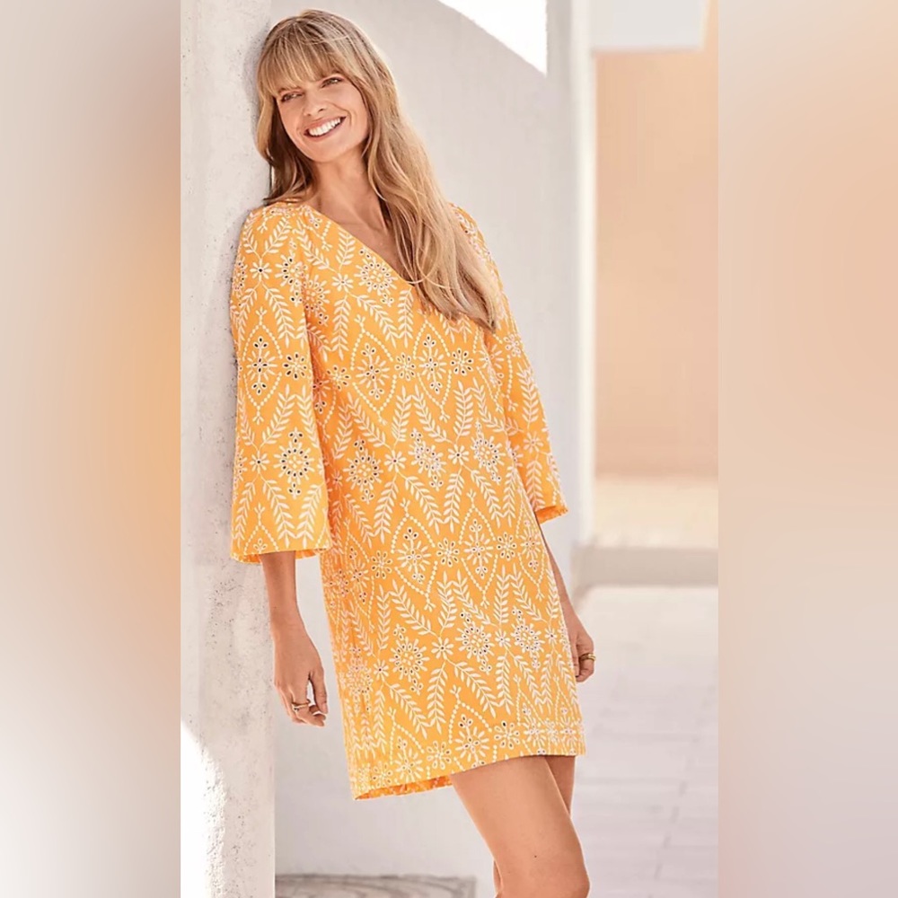 Ann Taylor Eyelet Dress